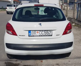 Verhuur Peugeot 207. Economy, Comfort Auto te huur in Montenegro ✓ Borg van Zonder Borg ✓ Verzekeringsmogelijkheden TPL, CDW, SCDW, Passagiers, Diefstal, Buitenland.