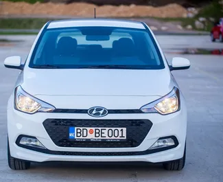 Autohuur Hyundai i20 #1053 Handmatig in Budva, uitgerust met 1,2L motor ➤ Van Nikola in Montenegro.