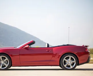 Verhuur Chevrolet Camaro Cabrio. Premium, Luxe, Cabriolet Auto te huur in Montenegro ✓ Borg van Borg van 400 EUR ✓ Verzekeringsmogelijkheden TPL, CDW, SCDW, Passagiers, Diefstal, Buitenland.