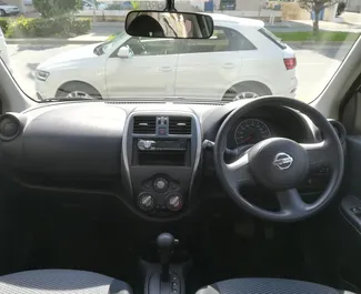Autohuur Nissan March 2015 in in Cyprus, met Benzine brandstof en 79 pk ➤ Vanaf 19 EUR per dag.