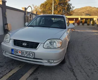 Autohuur Hyundai Accent 2006 in in Montenegro, met Benzine brandstof en 85 pk ➤ Vanaf 16 EUR per dag.