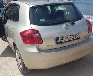 Verhuur Toyota Auris. Economy, Comfort Auto te huur in Montenegro ✓ Borg van Zonder Borg ✓ Verzekeringsmogelijkheden TPL, CDW, SCDW, Passagiers, Diefstal, Buitenland.