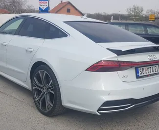 Interieur van Audi A7 te huur in Montenegro. Een geweldige auto met 5 zitplaatsen en een Automatisch transmissie.