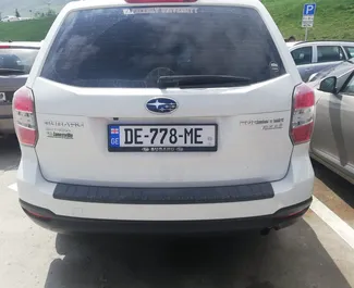 Verhuur Subaru Forester. Comfort, SUV, Crossover Auto te huur in Georgië ✓ Borg van Zonder Borg ✓ Verzekeringsmogelijkheden TPL, FDW, Passagiers, Diefstal, Buitenland.