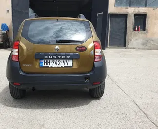 Verhuur Renault Duster. Economy, Comfort, Crossover Auto te huur in Georgië ✓ Borg van Borg van 500 GEL ✓ Verzekeringsmogelijkheden TPL, CDW, Passagiers, Diefstal.