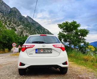 Verhuur Toyota Yaris. Economy, Comfort Auto te huur in Montenegro ✓ Borg van Borg van 200 EUR ✓ Verzekeringsmogelijkheden TPL, CDW, SCDW, Passagiers, Diefstal, Buitenland.