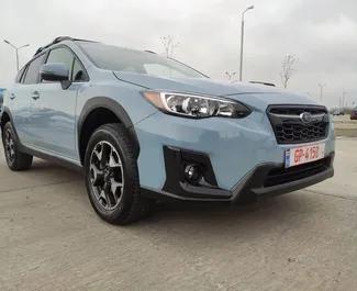 Interieur van Subaru Crosstrek te huur in Georgië. Een geweldige auto met 5 zitplaatsen en een Automatisch transmissie.