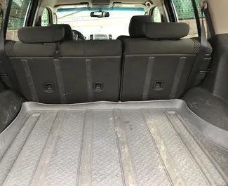 Interieur van Nissan X-Terra te huur in Georgië. Een geweldige auto met 5 zitplaatsen en een Handmatig transmissie.