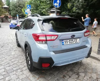 Subaru Crosstrek 2019 beschikbaar voor verhuur in Tbilisi, met een kilometerlimiet van onbeperkt.