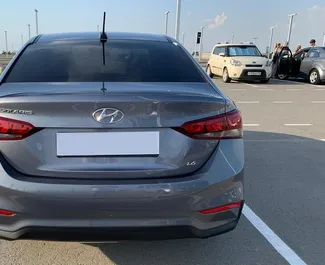 Autohuur Hyundai Solaris #1944 Automatisch op de luchthaven van Simferopol, uitgerust met 1,6L motor ➤ Van Artem op de Krim.