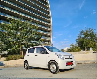 Vooraanzicht van een huurauto Suzuki Alto in Limassol, Cyprus ✓ Auto #3291. ✓ Transmissie Automatisch TM ✓ 14 beoordelingen.