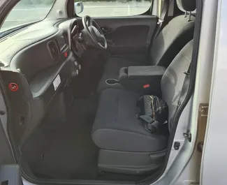 Verhuur Nissan Cube. Economy, Comfort, Minivan Auto te huur in Cyprus ✓ Borg van Zonder Borg ✓ Verzekeringsmogelijkheden TPL, CDW, SCDW, FDW, Diefstal, Jonge.