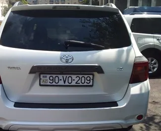 Autohuur Toyota Highlander 2010 in in Azerbeidzjan, met Benzine brandstof en  pk ➤ Vanaf 110 AZN per dag.