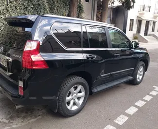 Verhuur Lexus Gx460. Premium, Luxe, SUV Auto te huur in Georgië ✓ Borg van Zonder Borg ✓ Verzekeringsmogelijkheden TPL, CDW, SCDW, Passagiers, Diefstal.