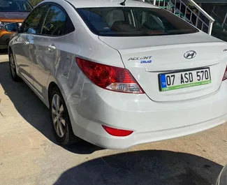 Autohuur Hyundai Accent Blue #3810 Automatisch op de luchthaven van Antalya, uitgerust met 1,6L motor ➤ Van Sefa in Turkije.