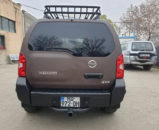 Interieur van Nissan X-Terra te huur in Georgië. Een geweldige auto met 4 zitplaatsen en een Automatisch transmissie.