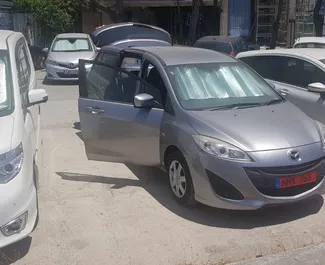 Vooraanzicht van een huurauto Mazda Premacy in Limassol, Cyprus ✓ Auto #3890. ✓ Transmissie Automatisch TM ✓ 0 beoordelingen.