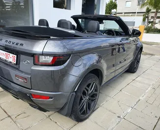 Autohuur Land Rover Range Rover Evoque Cabrio 2019 in in Cyprus, met Diesel brandstof en 240 pk ➤ Vanaf 390 EUR per dag.