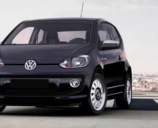 Verhuur Volkswagen Up!. Economy Auto te huur in Griekenland ✓ Borg van Zonder Borg ✓ Verzekeringsmogelijkheden TPL, FDW, Passagiers, Diefstal.