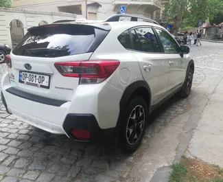 Subaru Crosstrek 2019 beschikbaar voor verhuur in Tbilisi, met een kilometerlimiet van onbeperkt.