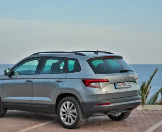 Verhuur Skoda Karoq. Comfort, Crossover Auto te huur in Montenegro ✓ Borg van Zonder Borg ✓ Verzekeringsmogelijkheden TPL, CDW, SCDW, Diefstal, Buitenland.