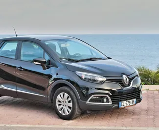 Vooraanzicht van een huurauto Renault Captur in Budva, Montenegro ✓ Auto #4215. ✓ Transmissie Handmatig TM ✓ 1 beoordelingen.