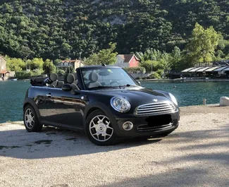 Verhuur Mini Cooper Cabrio. Comfort, Premium, Cabriolet Auto te huur in Montenegro ✓ Borg van Borg van 200 EUR ✓ Verzekeringsmogelijkheden TPL, CDW, SCDW, Diefstal, Buitenland.