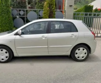 Autohuur Toyota Corolla 2007 in in Albanië, met Diesel brandstof en 97 pk ➤ Vanaf 22 EUR per dag.