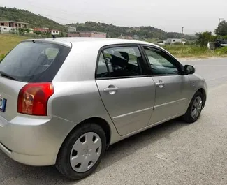 Verhuur Toyota Corolla. Economy, Comfort Auto te huur in Albanië ✓ Borg van Borg van 100 EUR ✓ Verzekeringsmogelijkheden TPL, CDW, SCDW, FDW, Diefstal.