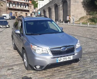 Verhuur Subaru Forester. Comfort, SUV, Crossover Auto te huur in Georgië ✓ Borg van Zonder Borg ✓ Verzekeringsmogelijkheden TPL, CDW, SCDW, Passagiers, Diefstal.