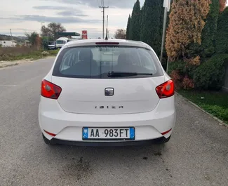 Verhuur Seat Ibiza. Economy, Comfort Auto te huur in Albanië ✓ Borg van Borg van 100 EUR ✓ Verzekeringsmogelijkheden TPL, CDW, SCDW, FDW, Diefstal.