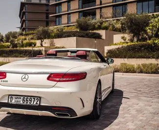 Autohuur Mercedes-Benz S500 Cabrio #4954 Automatisch in Dubai, uitgerust met 4,7L motor ➤ Van Sheshan in de VAE.