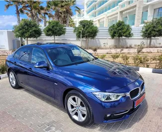 Vooraanzicht van een huurauto BMW 320d in Paphos, Cyprus ✓ Auto #4754. ✓ Transmissie Automatisch TM ✓ 0 beoordelingen.