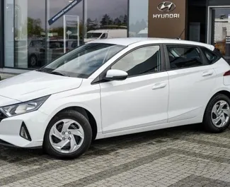 Autohuur Hyundai i20 #5347 Handmatig op vliegveld Wenen, uitgerust met 1,0L motor ➤ Van Sperma in Oostenrijk.