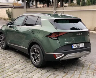 Vooraanzicht van een huurauto Kia Sportage in Tbilisi, Georgië ✓ Auto #5438. ✓ Transmissie Automatisch TM ✓ 1 beoordelingen.