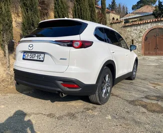 Verhuur Mazda CX-9. Comfort, Premium, Crossover Auto te huur in Georgië ✓ Borg van Zonder Borg ✓ Verzekeringsmogelijkheden TPL, CDW, SCDW, Passagiers, Diefstal.