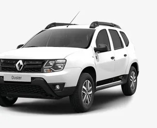 Vooraanzicht van een huurauto Renault Duster in Jerevan, Armenië ✓ Auto #5482. ✓ Transmissie Automatisch TM ✓ 0 beoordelingen.