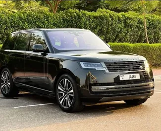 Autohuur Land Rover Range Rover 2023 in in de VAE, met Benzine brandstof en 360 pk ➤ Vanaf 4989 AED per dag.