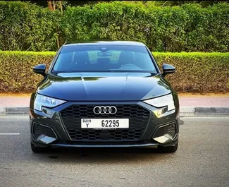 Autohuur Audi A3 Sedan #5668 Automatisch in Dubai, uitgerust met 3,0L motor ➤ Van Karim in de VAE.