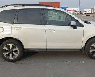 Verhuur Subaru Forester. Comfort, SUV, Crossover Auto te huur in Georgië ✓ Borg van Zonder Borg ✓ Verzekeringsmogelijkheden TPL, CDW, FDW, Passagiers, Diefstal.