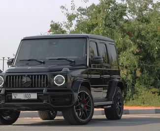 Autohuur Mercedes-Benz G63 AMG #6164 Automatisch in Dubai, uitgerust met 4,0L motor ➤ Van Akil in de VAE.