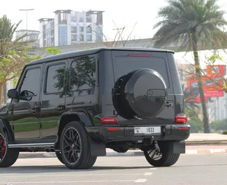 Benzine motor van 4,0L van Mercedes-Benz G63 AMG 2023 te huur in Dubai.