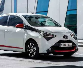 Autohuur Toyota Aygo #5845 Handmatig op Rhodos, uitgerust met 1,2L motor ➤ Van Memet in Griekenland.