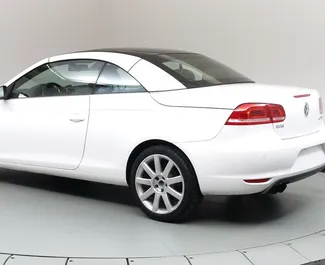 Vooraanzicht van een huurauto Volkswagen Eos op Rhodos, Griekenland ✓ Auto #5819. ✓ Transmissie Handmatig TM ✓ 0 beoordelingen.