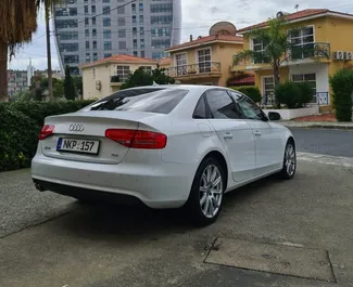 Audi A4 2015 beschikbaar voor verhuur in Limassol, met een kilometerlimiet van onbeperkt.