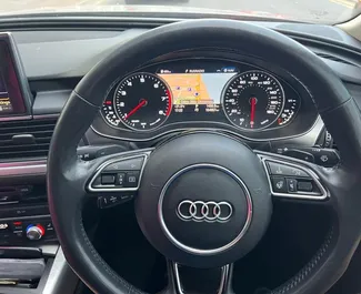 Verhuur Audi A6. Premium Auto te huur in Cyprus ✓ Borg van Borg van 1500 EUR ✓ Verzekeringsmogelijkheden TPL, CDW, SCDW, FDW, Diefstal, Jonge.