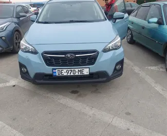 Interieur van Subaru Crosstrek te huur in Georgië. Een geweldige auto met 5 zitplaatsen en een Automatisch transmissie.