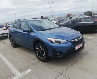 Verhuur Subaru Crosstrek. Comfort, SUV, Crossover Auto te huur in Georgië ✓ Borg van Zonder Borg ✓ Verzekeringsmogelijkheden TPL, FDW, Passagiers, Diefstal, Buitenland.