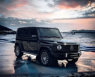 Autohuur Mercedes-Benz G-Class 2021 in in Georgië, met Benzine brandstof en 422 pk ➤ Vanaf 1045 GEL per dag.