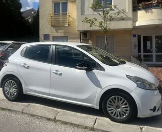 Autohuur Peugeot 208 #6575 Handmatig in Podgorica, uitgerust met 1,6L motor ➤ Van Stefan in Montenegro.